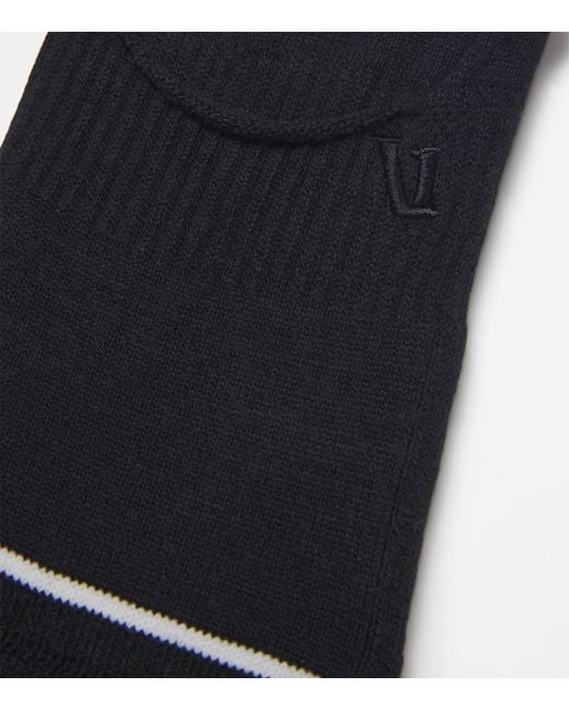 vuori White No Show Performance Socks for men