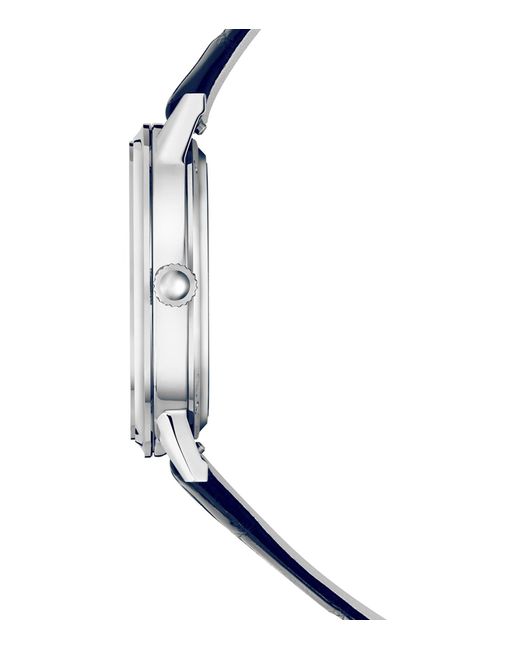 Jaeger-lecoultre Blue Medium Stainless Steel And Diamond Rendez-Vous Night & Day Watch