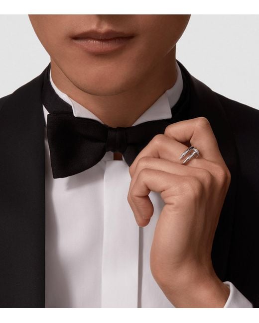 Cartier Metallic And Diamond Juste Un Clou Ring