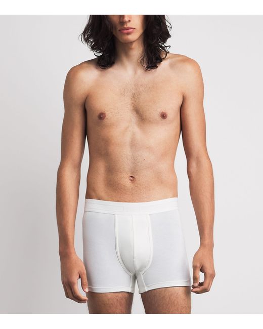 CHE White Modal-Blend Trunks for men