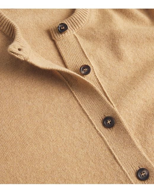 Johnstons Natural Cashmere Classic Cardigan