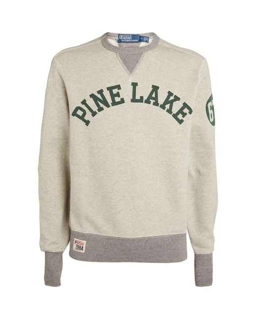 Polo Ralph Lauren Gray Pine Lake Sweatshirt for men
