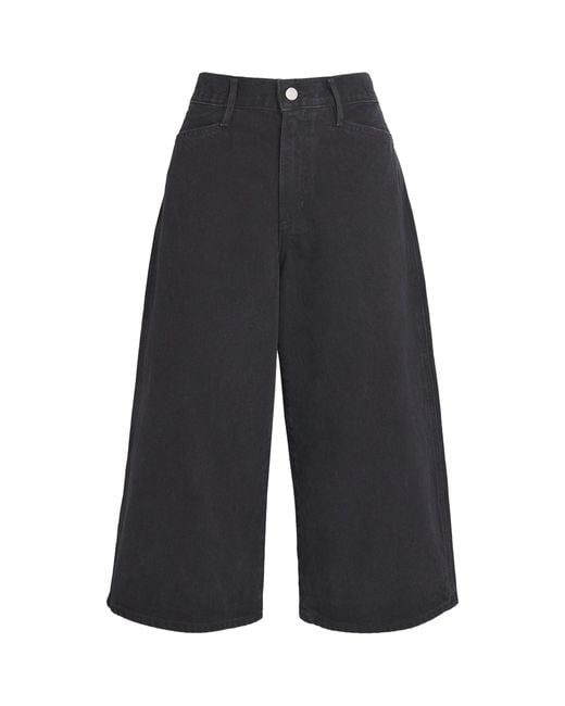 Agolde Blue X Maria Mcmanus Skater Shorts