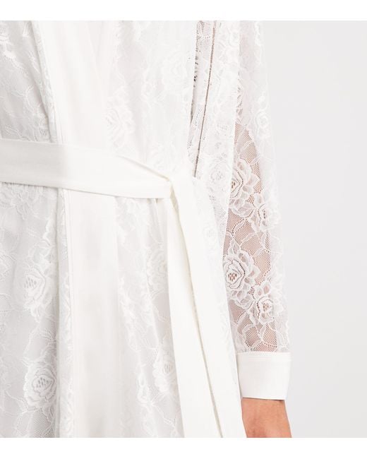 Bocan White Lace Mila Robe