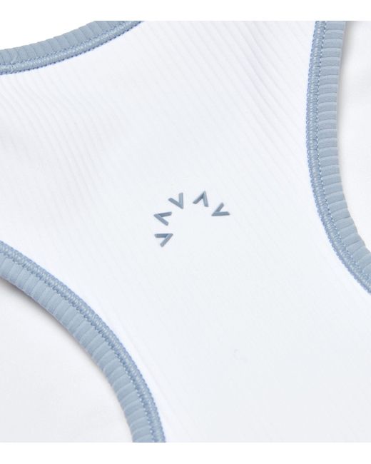 Varley White Agneta Performance Tank Top