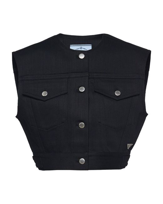 Wintage Men's Pure Linen Nehru Jacket Vest Waistcoat: Black