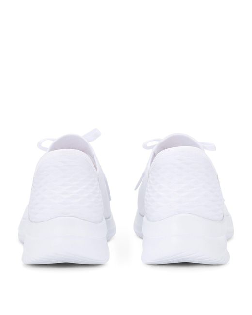 Skechers White Ultra Flex 3.0 Sneakers