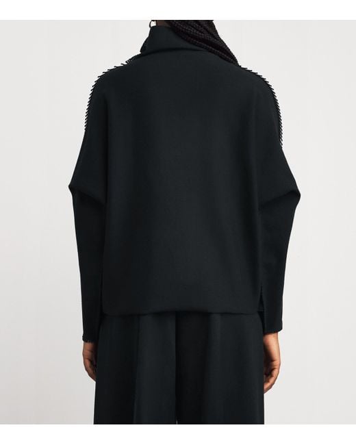 Issey Miyake Black Campagne Sweater
