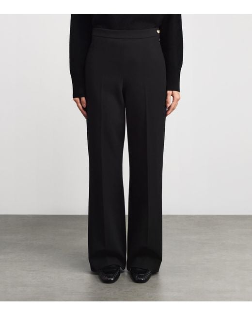 Sandro Black Flared Trousers