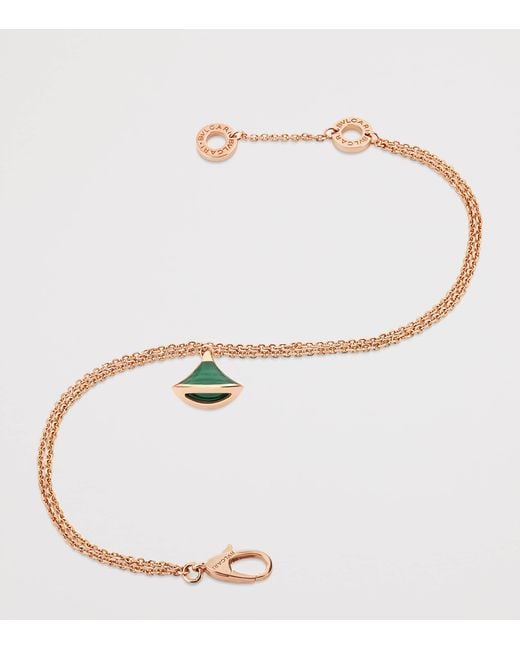 BVLGARI Metallic And Malachite Divas' Dream Bracelet