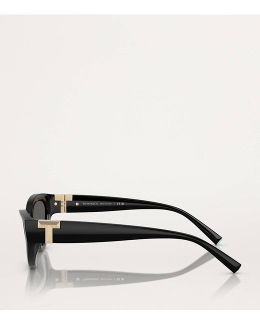 Tiffany & Co Black Acetate Cat-Eye Sunglasses