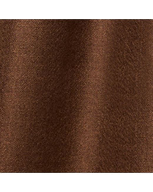 Weekend by Maxmara Brown Cashmere-Silk Scarf