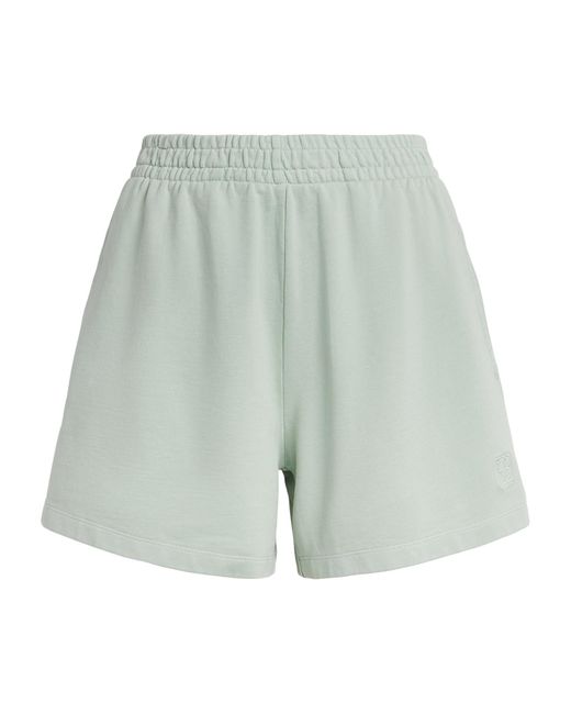 Anine Bing Green Cotton Kam Sweatshorts