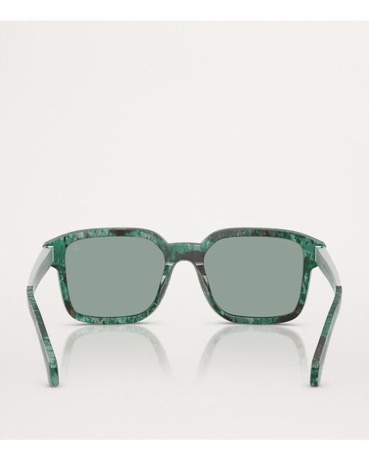 Moncler Green Acetate Quaderna Me6006 Sunglasses