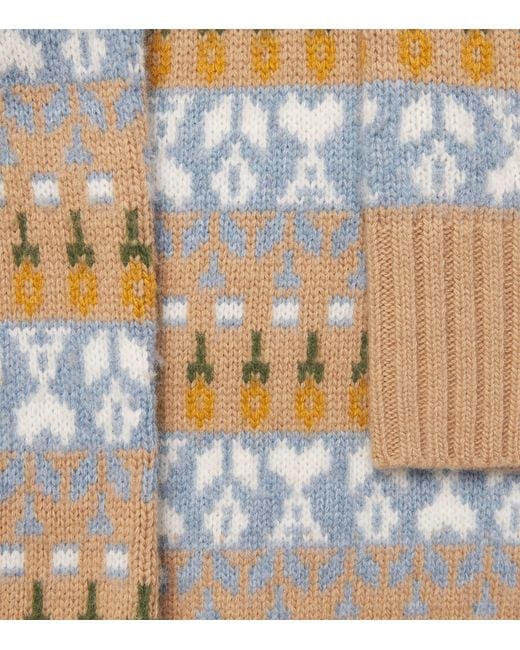 AMI Multicolor Wool Ami De Coeur Sweater for men
