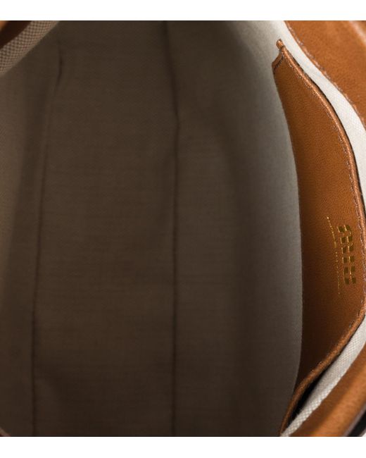 Miu Miu Brown Nappa Leather Pouch