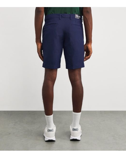 Ralph Lauren Blue Tailored Performance Shorts for men