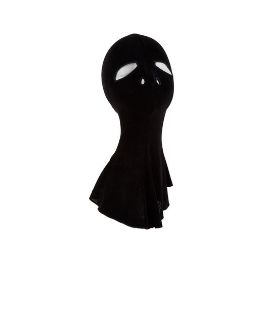Vetements Black Jersey Balaclava Mask for men
