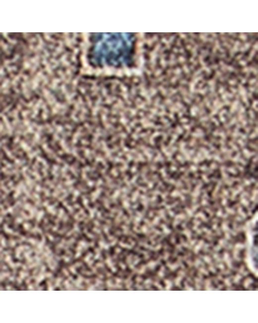 Brunello Cucinelli Brown Double-Faced Silk Pocket Square for men