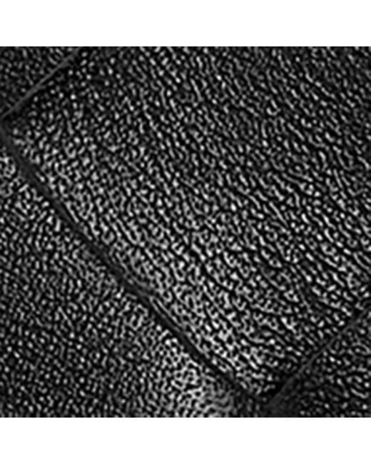 Bottega Veneta Black Leather Intrecciato Bifold Card Holder for men