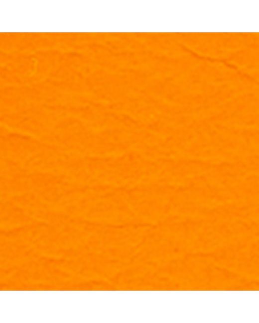 Loewe Orange Leather Puzzle Edge Card Holder for men