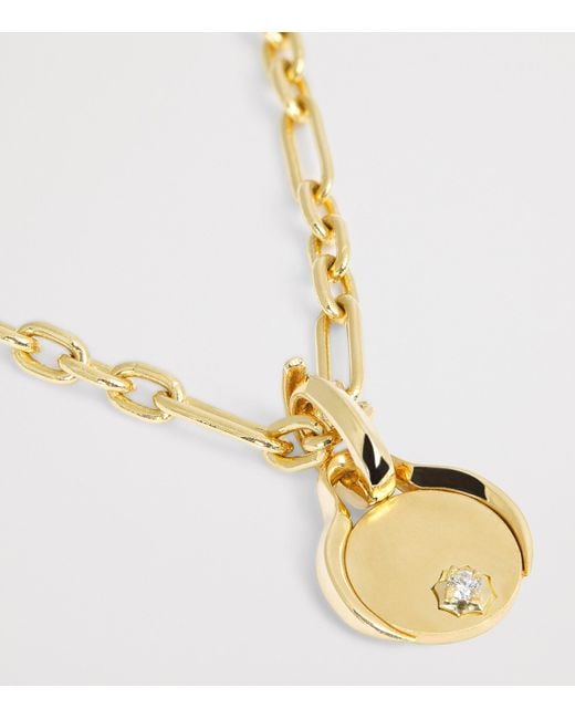 Jade Trau Metallic Mini And Diamond Diana Charm