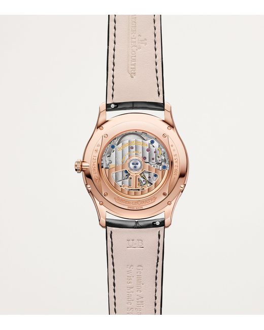 Jaeger-lecoultre Gray Rose Master Ultra Thin Moon Watch for men