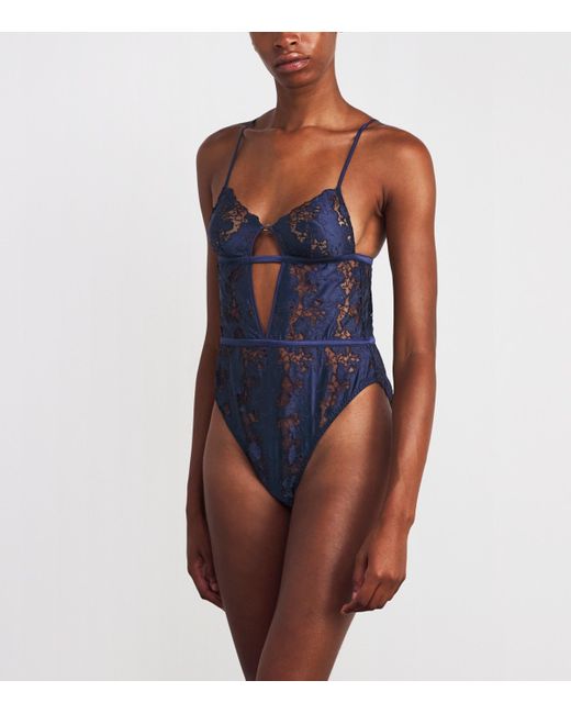 Coco De Mer Blue Arella Bodysuit