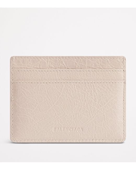 Balenciaga Natural Le City Card Holder