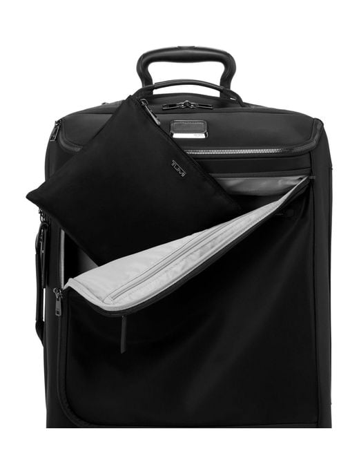 Tumi Black Just In Case Double-zip Branded Nylon Backpack