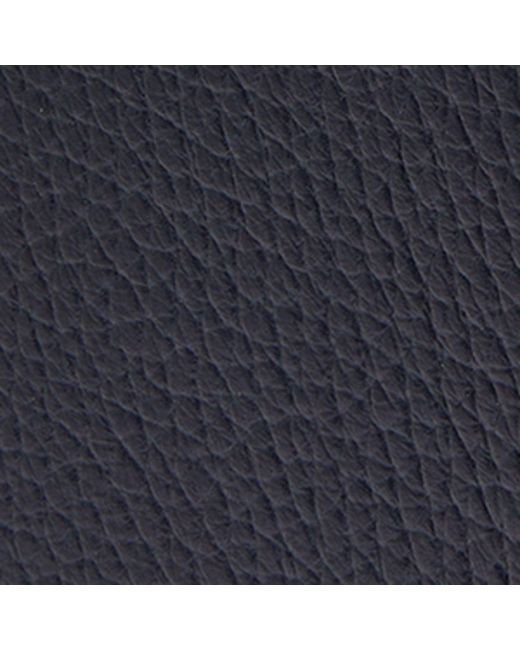 Emporio Armani Blue Leather Bifold Card Holder for men