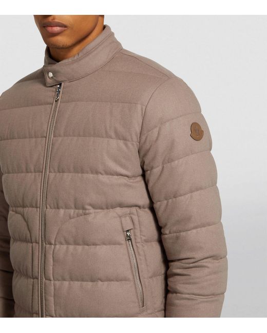 Moncler Brown Down-filled Acorus Jacket for men