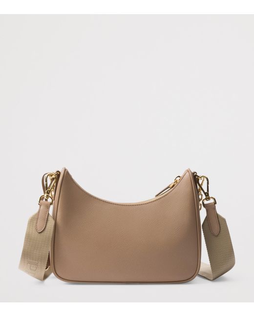 Prada Brown Leather Re-Edition 2005 Shoulder Bag