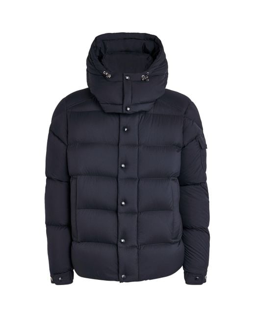 Moncler Blue Down Maya Puffer Jacket for men