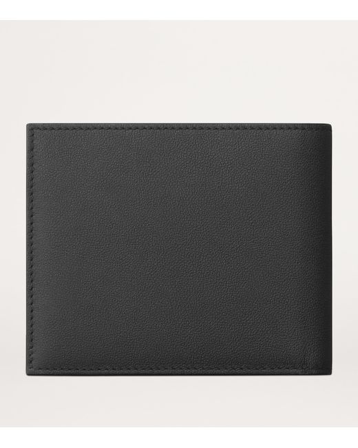 Cartier Black Calfskin Losange Shadow Card Holder for men