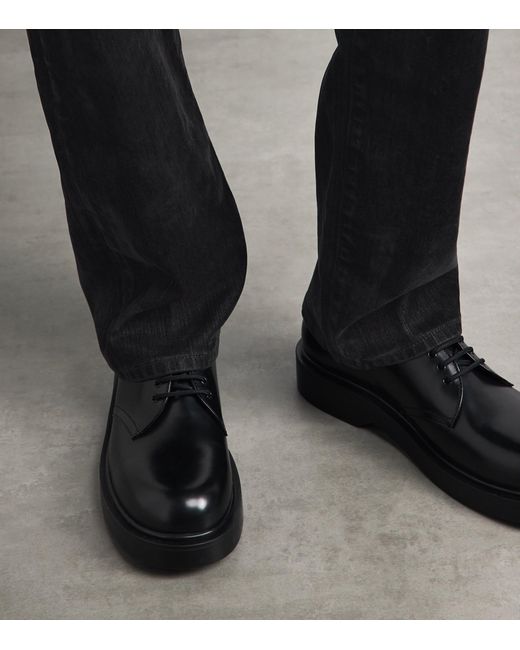 7 For All Mankind Black Modern Straight Jeans for men