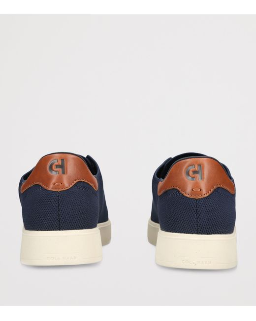 Cole Haan Blue Grandprø Luxe Slip-On Sneakers for men