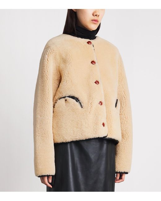 Blazé Milano Natural Shearling Tatoosh Gliss Jacket