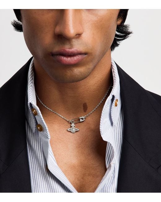 Vivienne Westwood Natural Lucrece Pendant Necklace for men