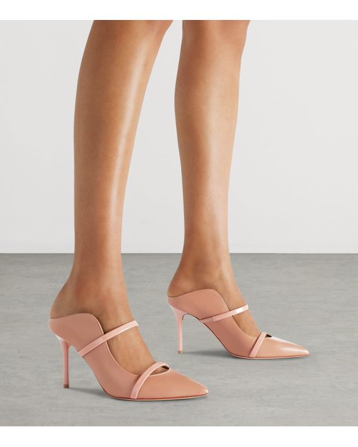 Malone Souliers Brown Leather Maureen Mules 70