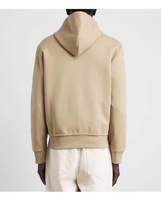 Polo Ralph Lauren Natural Cotton-Blend Logo Zip-Up Hoodie for men