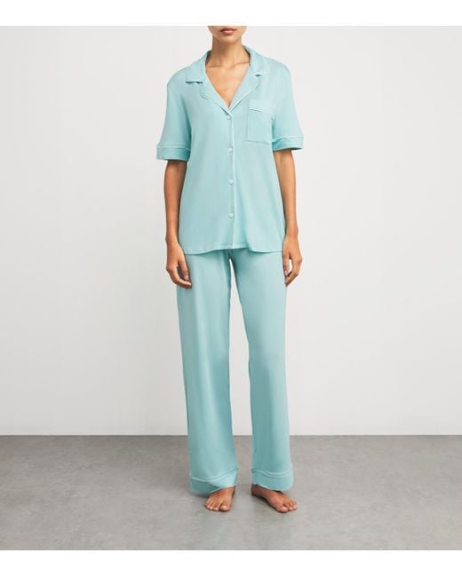 Eberjey Blue Gisele Pyjama Set