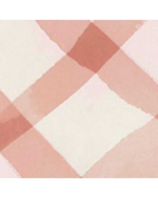 Burberry Pink Silk Watercolour Check Scarf