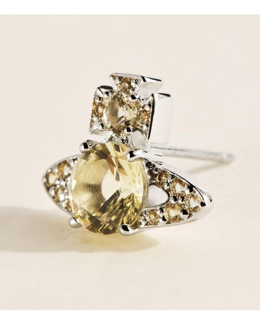 Vivienne Westwood Natural Ismene Stud Earrings