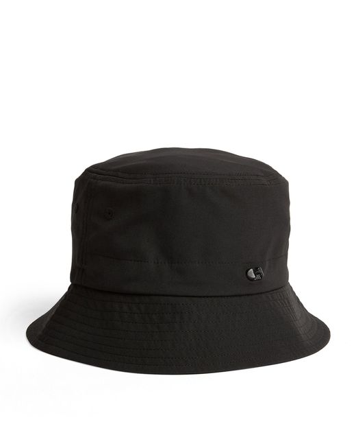 DKNY Black Embroidered Logo Bucket Hat