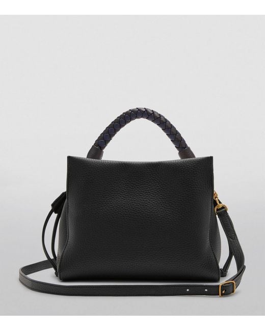 Mulberry Black Small Leather Iris Shoulder Bag
