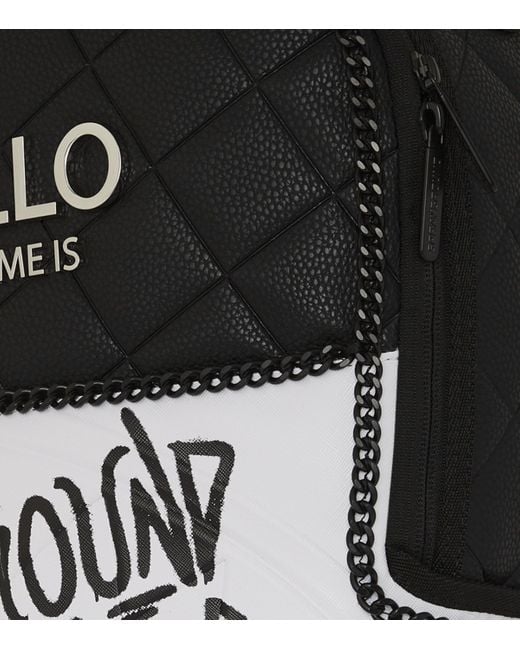 Sprayground Black Hello My Name Is Anniversary Backpack
