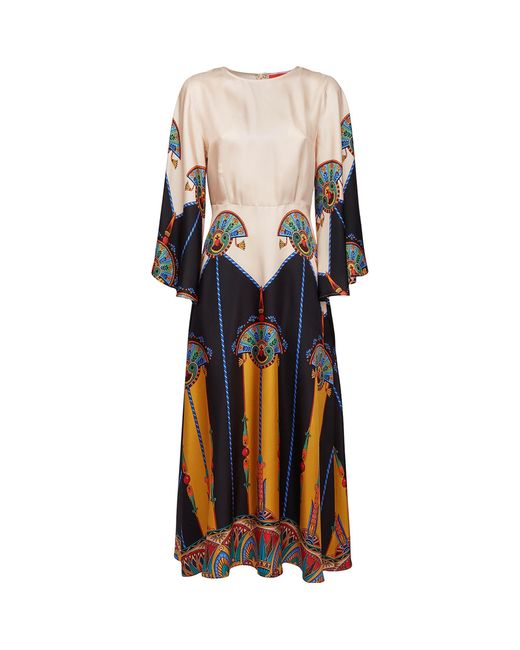 LaDoubleJ Natural Aswan Sorella Midi Dress