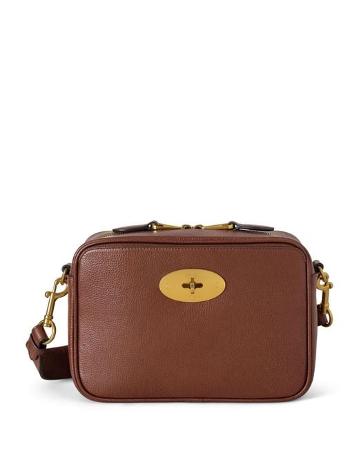 Mulberry Brown Leather Darley Camera Bag