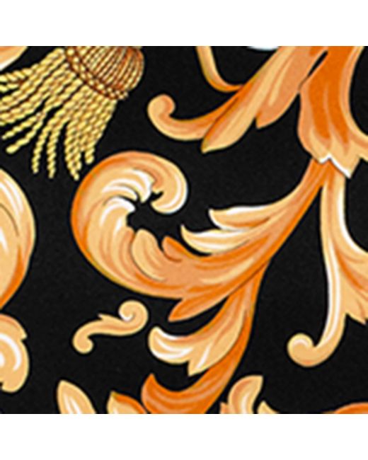 Aspinal Metallic Silk Signature Scarf